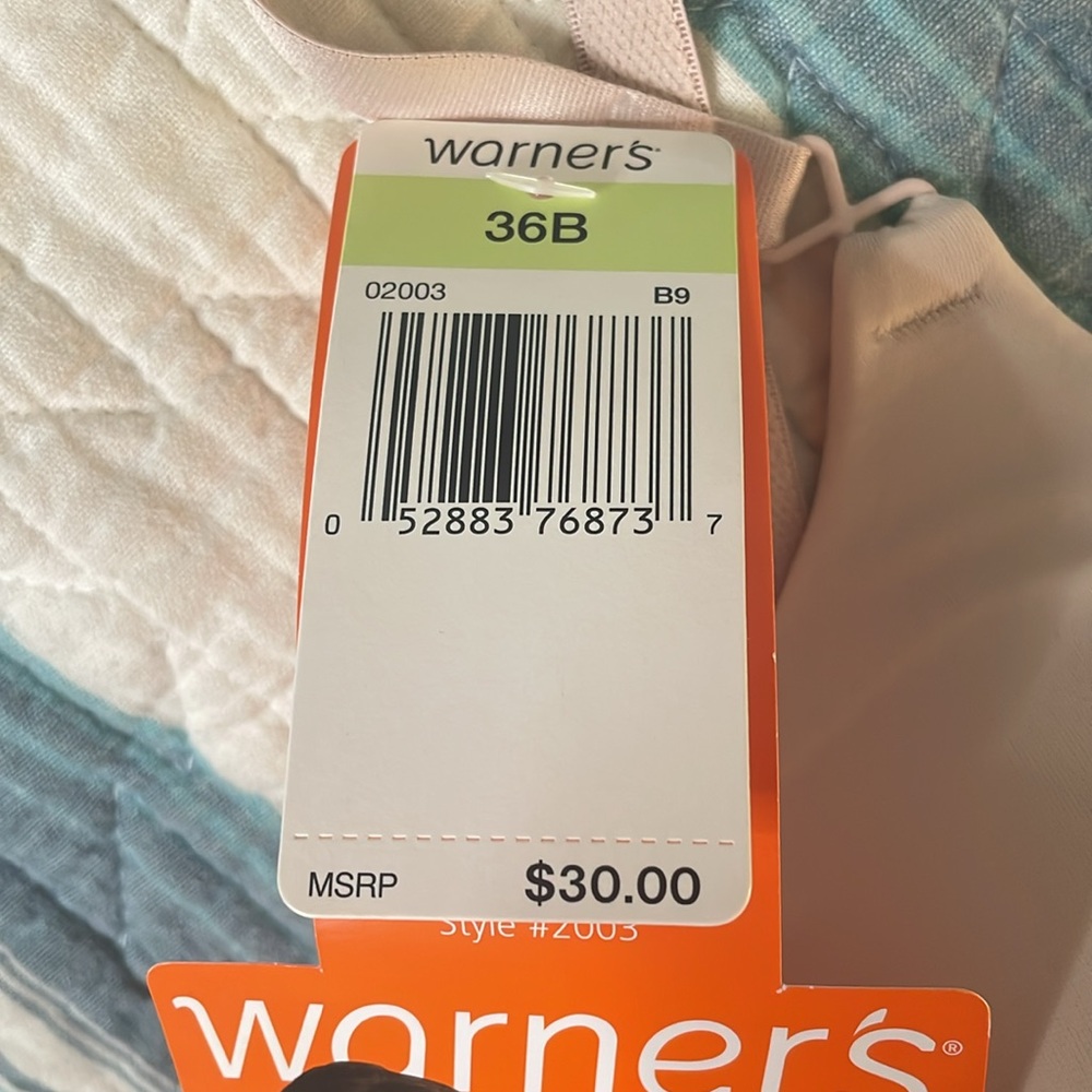 Warners® Elements of Bliss® Support and Comfort Wireless Lift T-Shirt Bra 36B - Picture 2 of 7